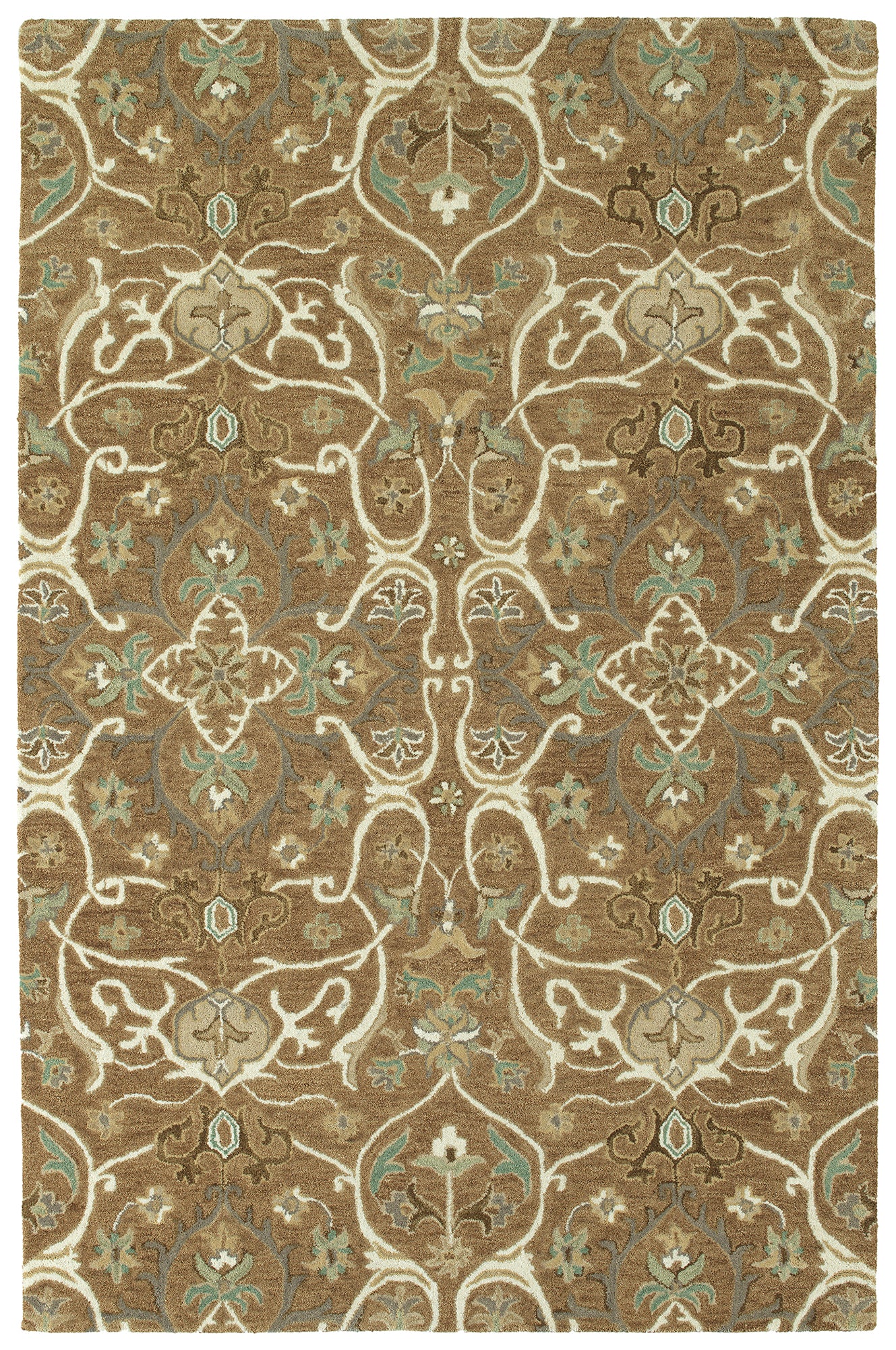 Luxurious Chino,Beige Area Rug