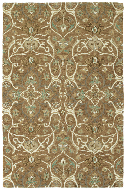 Luxurious Chino,Beige Area Rug