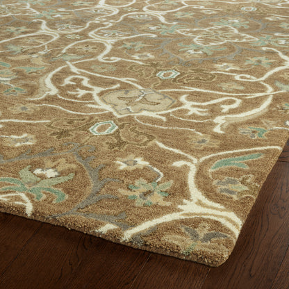 Luxurious Chino,Beige Area Rug