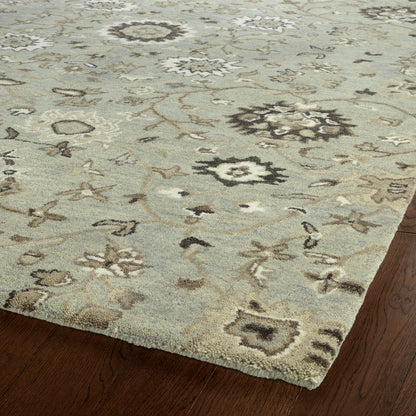 Luxurious Green, Mint Area Rug