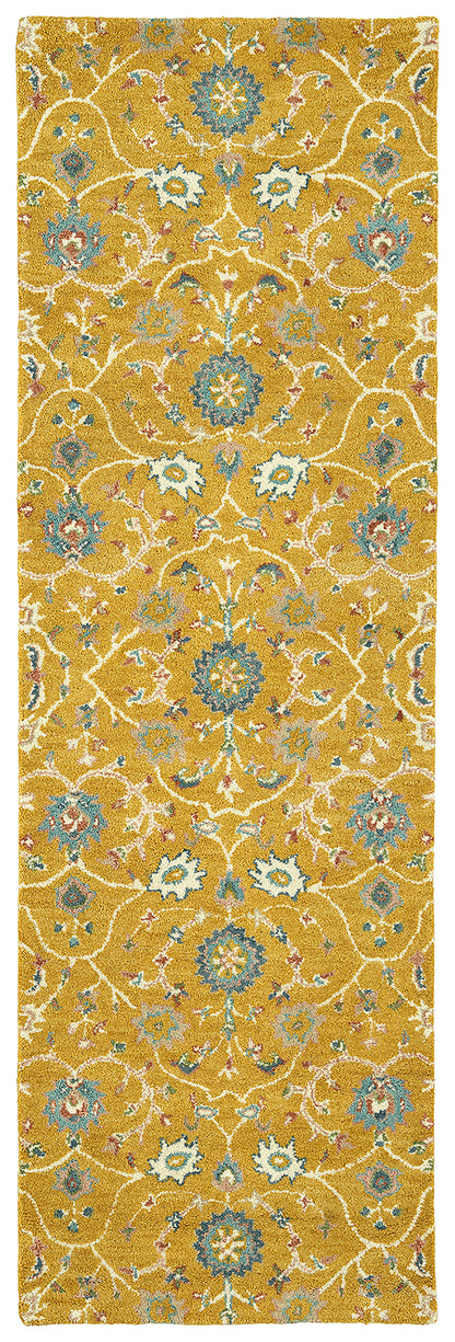 Luxurious Gold Area Rug